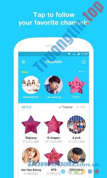 Theo&nbsp;dõi&nbsp;thần&nbsp;tượng&nbsp;dễ&nbsp;dàng&nbsp;với&nbsp;V&nbsp;-&nbsp;Live&nbsp;Broadcasting&nbsp;APP