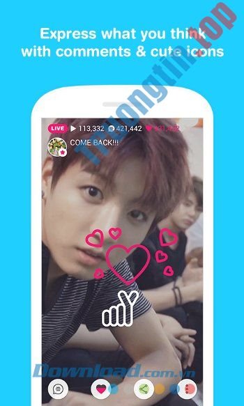 Chia&nbsp;sẻ&nbsp;suy&nbsp;nghĩ&nbsp;của&nbsp;bạn&nbsp;trên&nbsp;V&nbsp;-&nbsp;Live&nbsp;Broadcasting&nbsp;APP