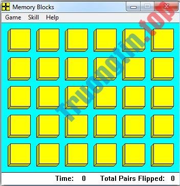 Giao diện game Blocks