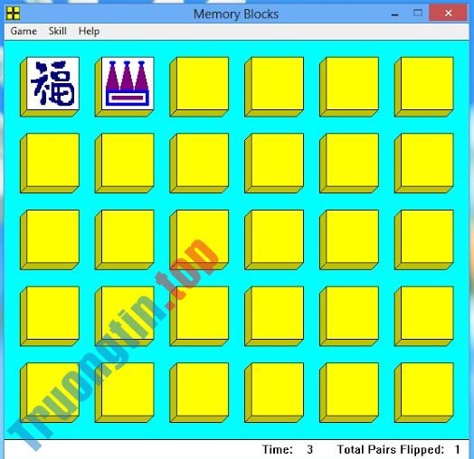 Download Blocks – Game tìm cặp hình trùng rèn luyện trí nhớ – Trường Tín