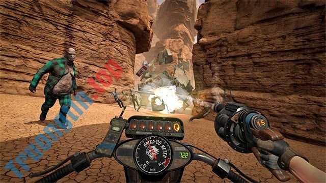 Hell Road VR là hành trình tiêu diệt zombie trong thế giới thực tế ảo