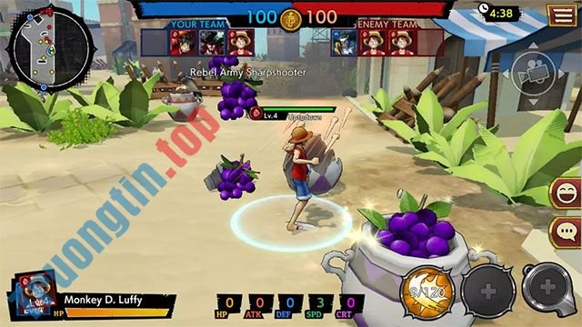 Cùng đồng đội phiêu lưu và loot kho báu giá trị trong ONE PIECE Bounty Rush