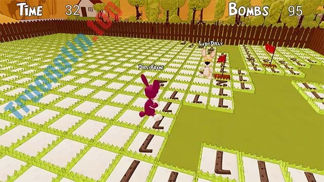 Bunny Minesweeper PC là game dò mìn kiểu mới với chế độ Multiplayer