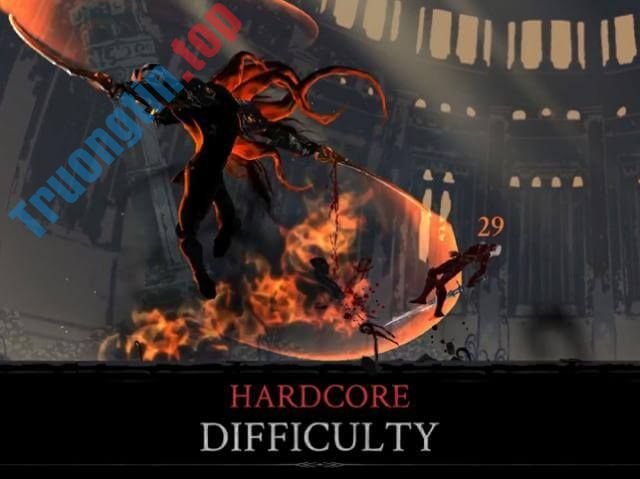 Gameplay hardcore cực khó nhằn