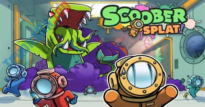 Download Scoober Splat Demo - Game tìm quái vật trên tàu giống Among Us 1 Scoober Splat là game hành động nhiều người chơi vui nhộn khá giống Among Us