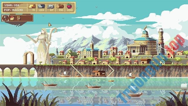 LakeSide là game mô phỏng xây thành phố cổ điển bên hồ