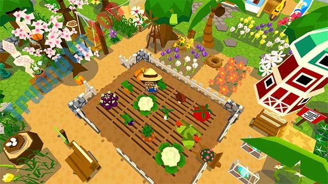 Xây dựng trang trại cây trồng tại nhà của riêng bạn trong Castaway Paradise
