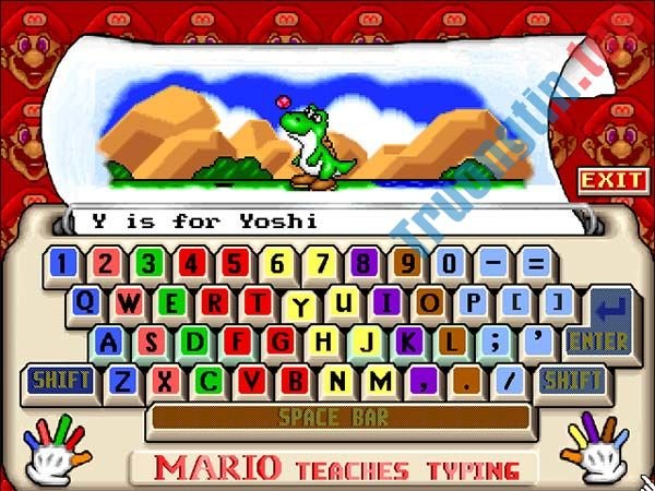 Mario Teaches Typing II có nhiều nâng cấp và tính năng mới so với phần 1