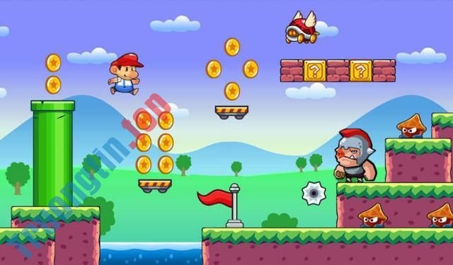 Download Super Jack Run cho Android 1.3 – Game phiêu lưu giống Mario ăn nấm