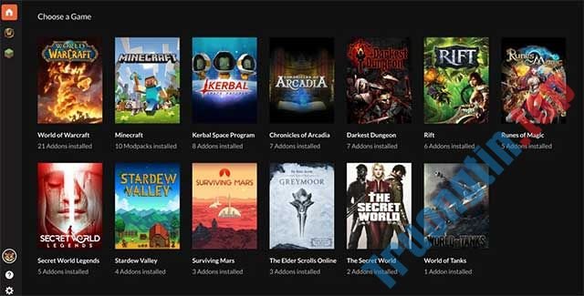 Download CurseForge - Phần mềm lưu trữ mod cho Minecraft, World of Warcraft 2 Các bản mod được tải xuống từ Curse Forge đều an toàn
