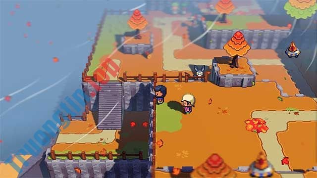 Download Cassette Beasts - Game biến hình đánh quái độc đáo - Trường Tín 4 Khám phá hòn đảo với người bạn đồng hành của bạn