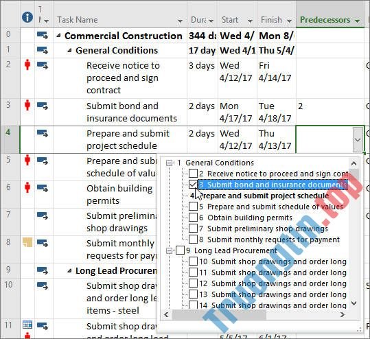 Cập nhật Microsoft Project 2019 mới nhất