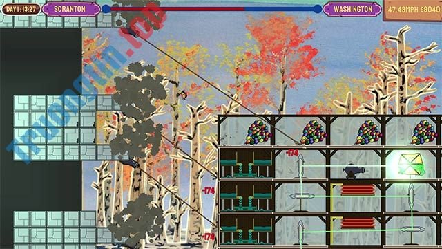 Download Making it Home - Game thiết kế ngôi nhà di động sáng tạo - Trường Tín 4 Điều khiển và giữ trạng thái cân bằng cho chiếc xe khi chống lại bom anh đào, drone và cà rốt