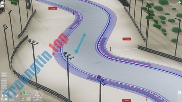 Thiết kế đường đua trong mơ bằng công cụ Track editor