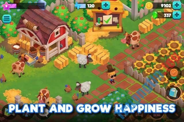 Download WeFarm cho Android 0.68.2 - Game nông trại xinh đẹp, vui nhộn 1 Trở thành nông dân và tận hưởng cuộc sống vui vẻ trong game nông trại WeFarm