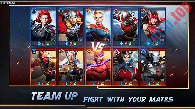 Lập team để tạo thành Biệt đội siêu anh hùng mạnh nhất vũ trụ Marvel