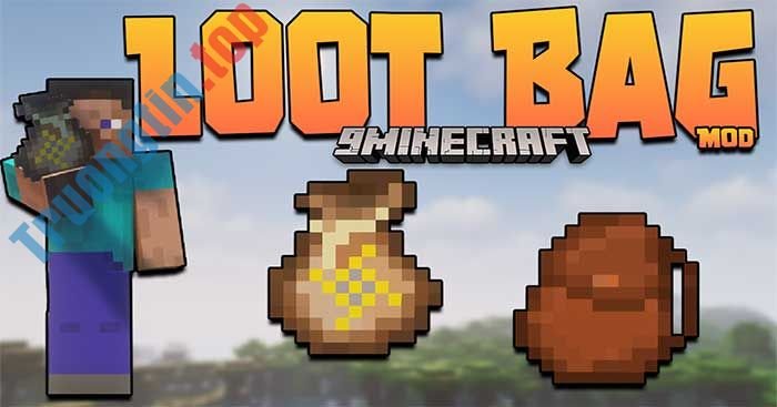 Loot Bag Mod 1.16.5 sẽ đưa vào Minecraft hệ thống cướp bóc trong các game nhập vai