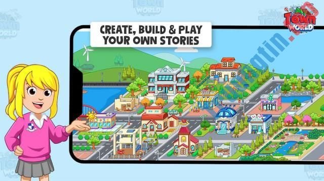 Tạo,&nbsp;xây&nbsp;dựng&nbsp;và&nbsp;chơi&nbsp;với&nbsp;câu&nbsp;chuyện&nbsp;của&nbsp;riêng&nbsp;bạn&nbsp;trong&nbsp;game&nbsp;My&nbsp;Town:&nbsp;World