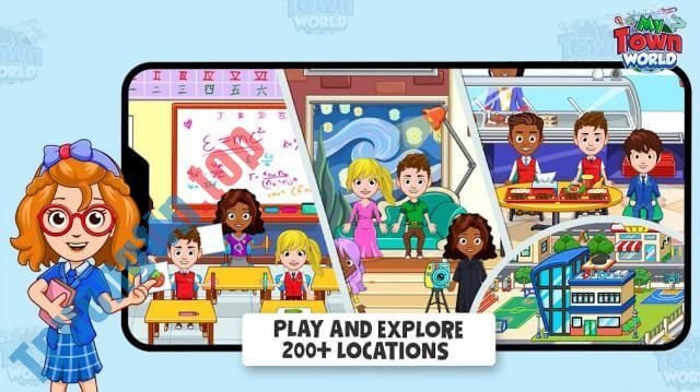 Download My Town: World cho Android Pre-register – Game Thị trấn của tôi cho bé