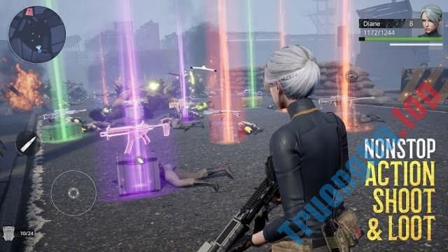 Download AfterBreach cho Android 1.0.2.0 - Game nhập vai bắn súng TPS diệt quái vật 1 Bắn súng, loot đồ và hành động không ngừng trong game AfterBreach