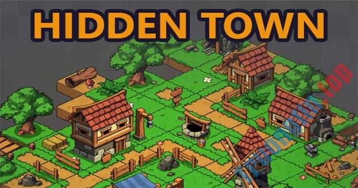 Hidden Town là game tìm đồ vật ẩn thú vị trong môi trường Pixel