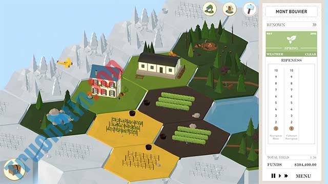 Download Terroir - Game quản lý doanh nghiệp rượu vang - Trường Tín 2 Chọn từ danh sách các giống nho khác nhau, mỗi loại có yêu cầu riêng