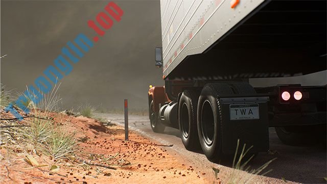 Truck World: Australia là giả lập lái xe tải chở hàng vòng quanh nước Úc