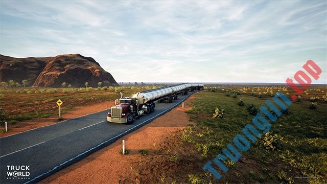 Phiêu lưu khám phá nước Úc đa dạng về địa lý và cảnh quan trong Truck World Australia game