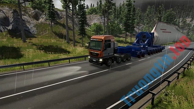 Heavy Cargo - The Truck Simulator game thách thức người chơi trong nhiều điều kiện thời tiết khác nhau