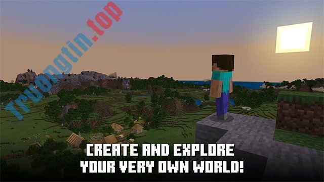 Xây dựng thế giới của riêng bạn trong Minecraft for Windows 10
