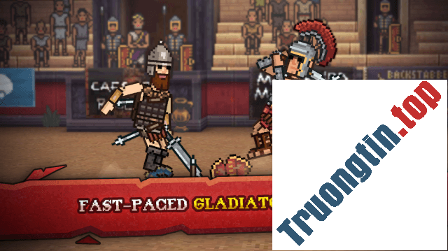 Game Gladihoppers cho bạn tham gia các trận chiến hành động nhịp độ nhanh cùng các đấu sĩ La Mã cổ đại 