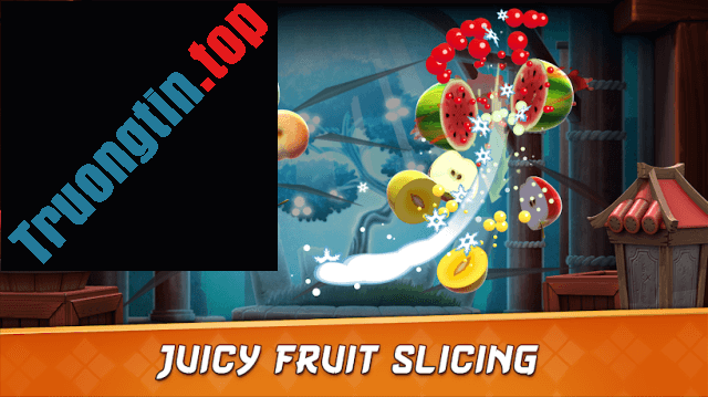 Chém hoa quả thật đã trong game Fruit Ninja 2