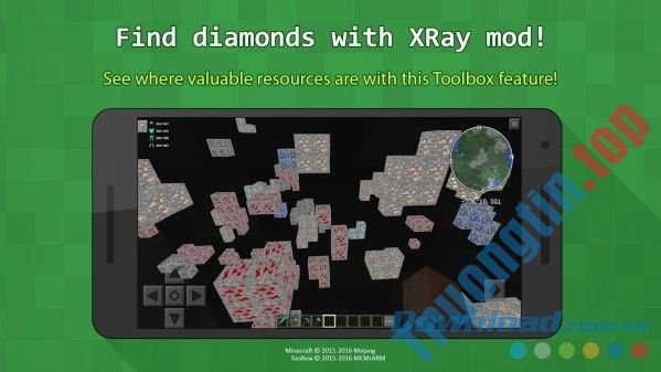 Download Toolbox for Minecraft: PE cho Android 5.4.26 – Công cụ hỗ trợ chơi Minecraft