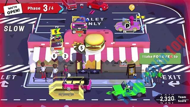 Very Very Valet là game hành động nhiều người chơi vui nhộn