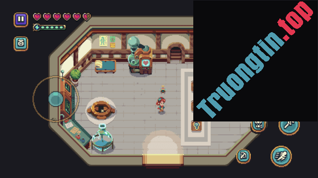 Game&nbsp;Sparklite&nbsp;được&nbsp;thiết&nbsp;kế&nbsp;theo&nbsp;phong&nbsp;cách&nbsp;pixel&nbsp;cổ&nbsp;điển&nbsp;đẹp&nbsp;mắt