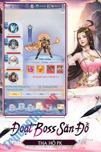 Download Ngạo Thế Kiếm Thần cho iOS – Game kiếm hiệp nhập vai – Trường Tín