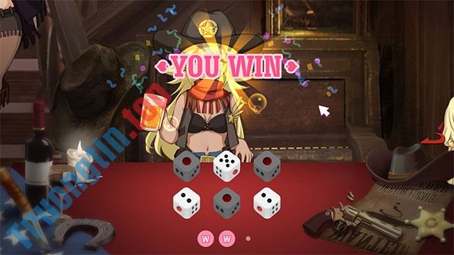 Thả xúc xắc và xem vận may của bạn như thế nào trong game West Sweety