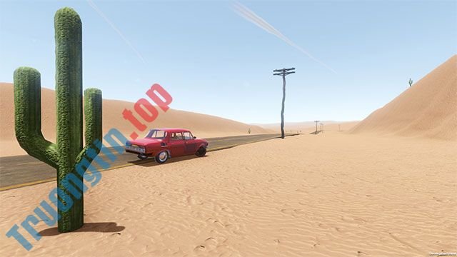 The Long Drive đưa bạn vào hành trình đua xe dài vô tận trên sa mạc