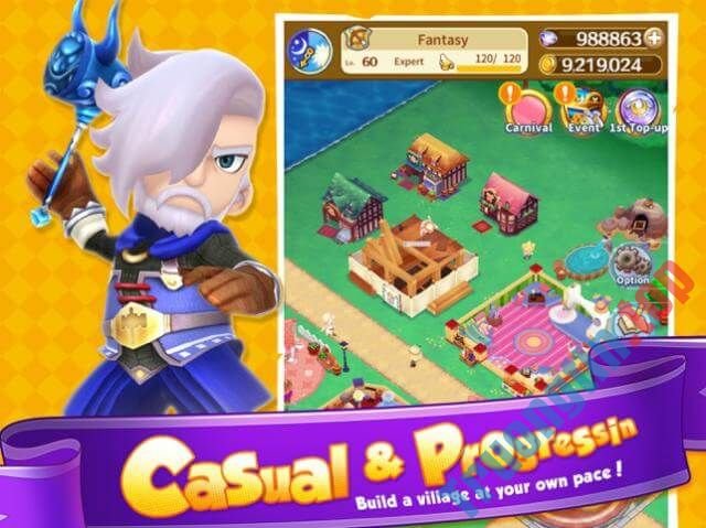 Xây dựng và quản lý ngôi làng của bạn trong game