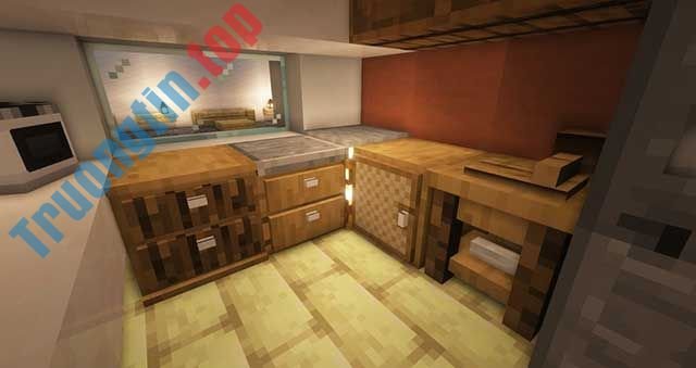  Furnish Mod sẽ bổ sung một bộ đồ nội thất chủ đề bếp núc mới vào Minecraft