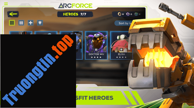 Download Arcforce cho Android 1.3.1 – Game bắn súng 3v3 phong cách cyberpunk