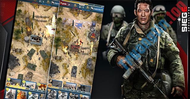 Download SIEGE: Apocalypse cho Android 2.0.13 – Game chiến tranh PvP quy mô lớn