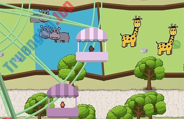 Rất nhiều hoạt động vui chơi thú vị trong game Alpha Zoo để cả gia đình cùng tham gia