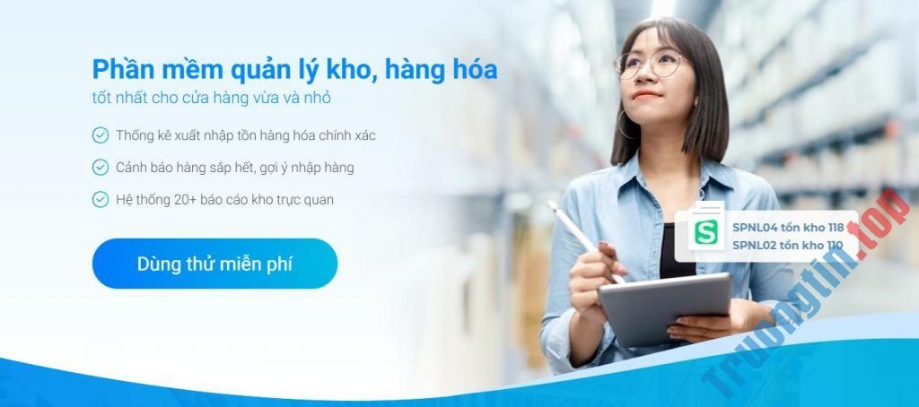  Top 10 Phần Mềm Quản Lý Kho Miễn Phí
