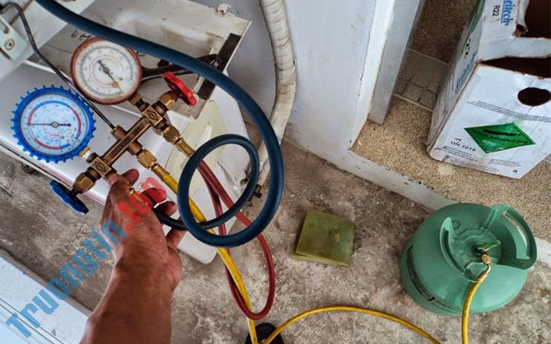 Dịch Vụ Sửa Máy Lạnh Thiếu Gas Hết Gas Huyện Nhà Bè