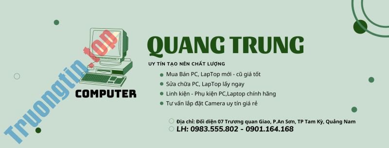 Top 5️ Địa Chỉ Sửa Laptop Uy Tín Ở Tại Quảng Nam 