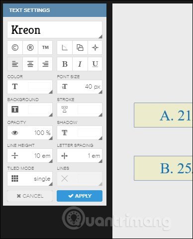 Chọn&nbsp;viết&nbsp;chữ