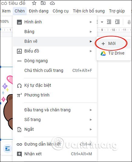 Chọn&nbsp;bản&nbsp;vẽ
