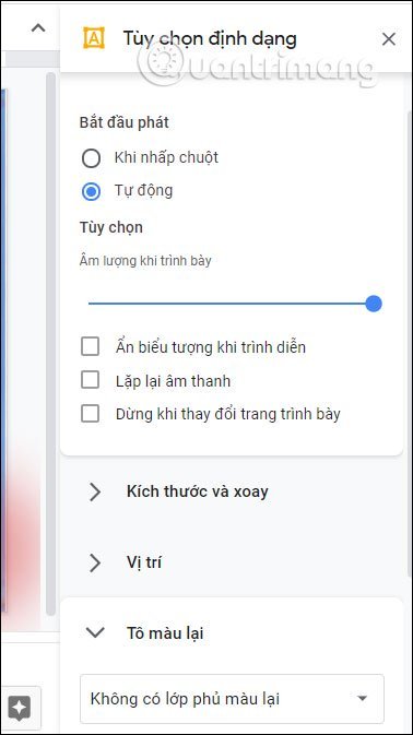Tùy&nbsp;chỉnh&nbsp;định&nbsp;dạng&nbsp;