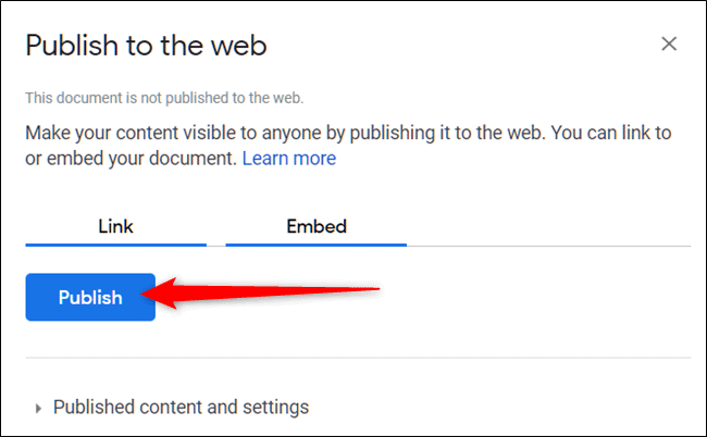 Click&nbsp;vào&nbsp;Publish&nbsp;để&nbsp;hiển&nbsp;thị&nbsp;file&nbsp;HTML&nbsp;trên&nbsp;Internet